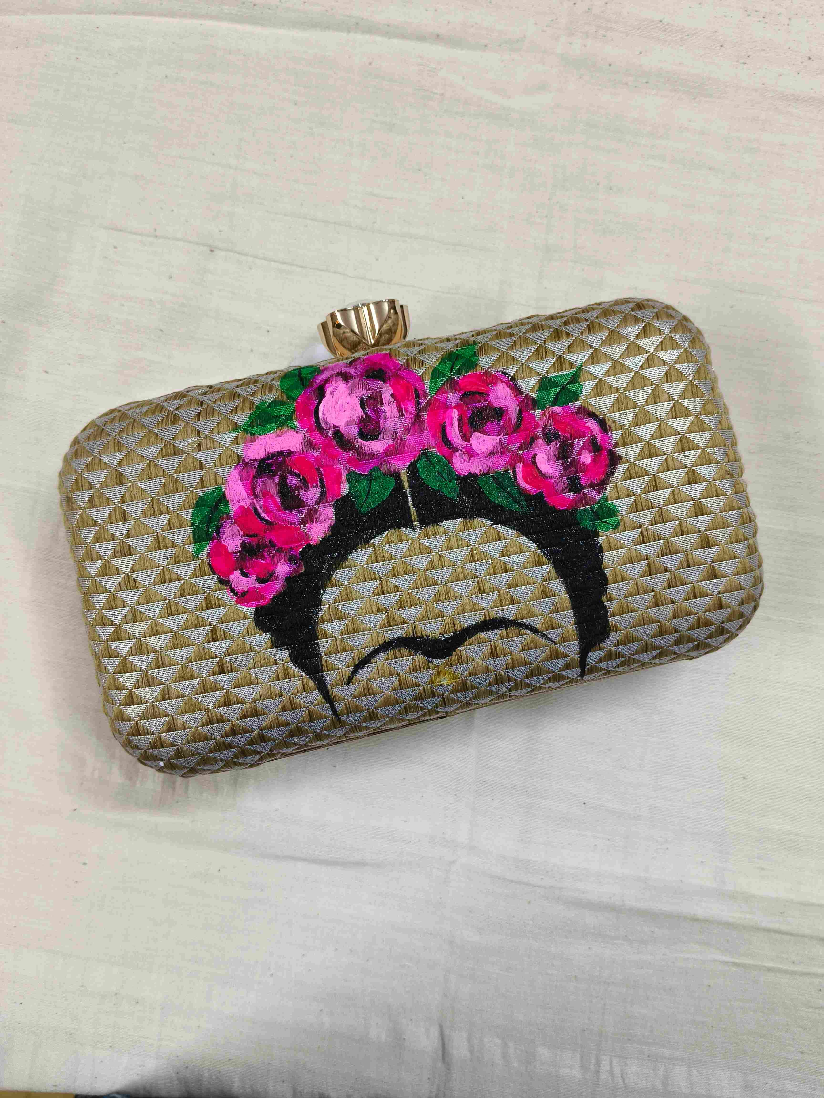 Handpainted Pouch